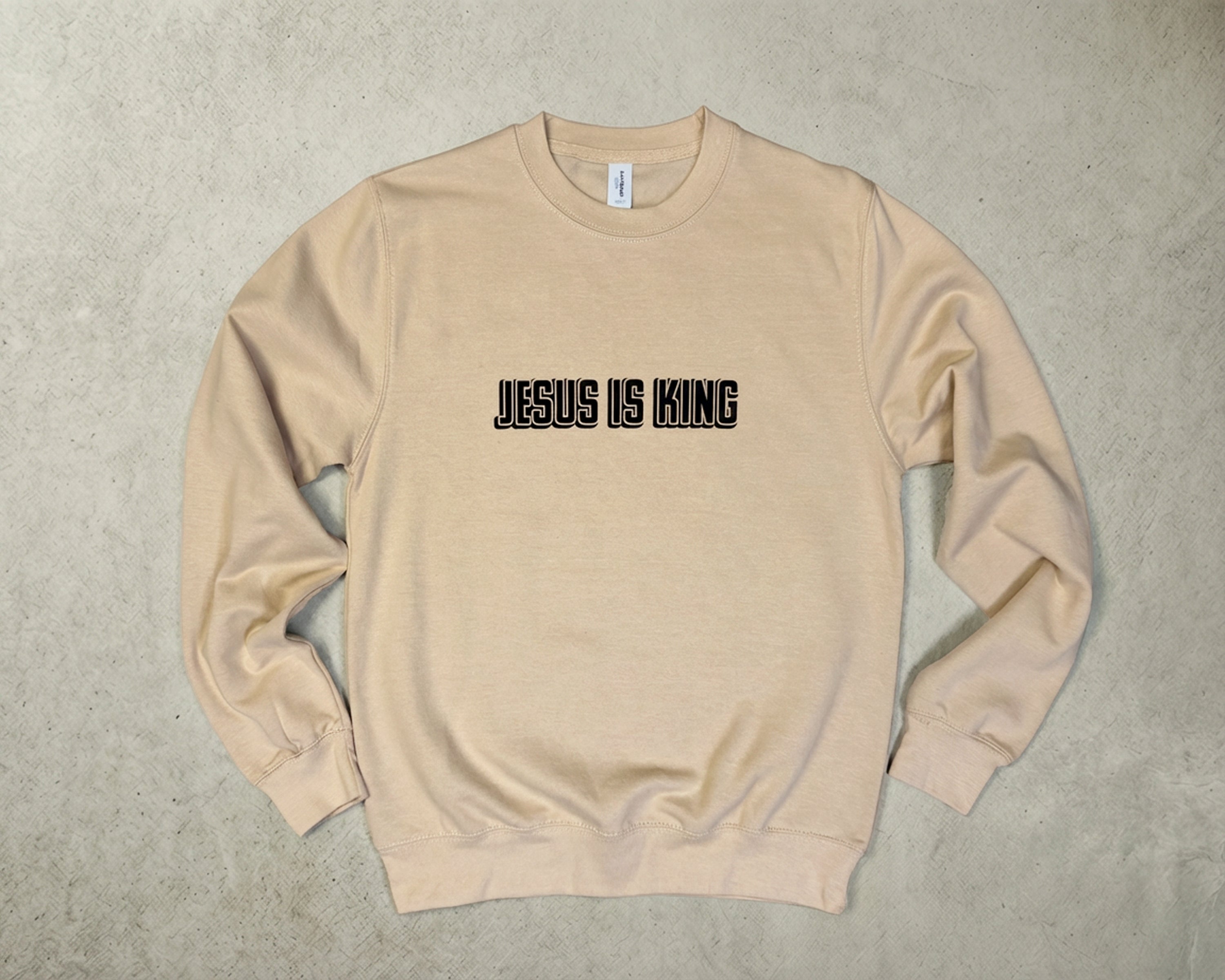 Jesus is King, Crewneck Sweatshirt [Unisex]