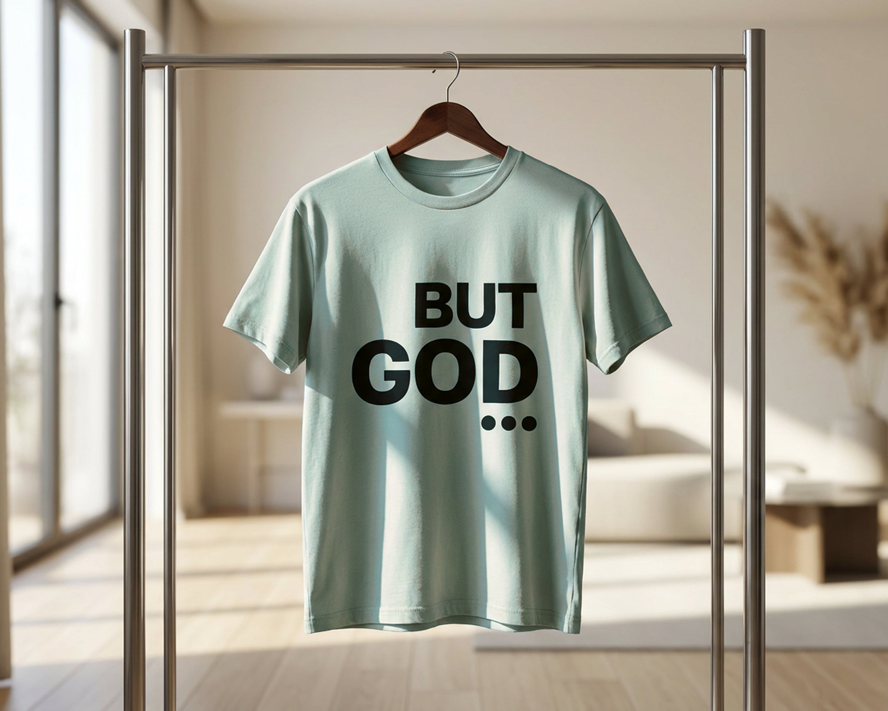 BUT GOD... Garment-Dyed Tee [Unisex]