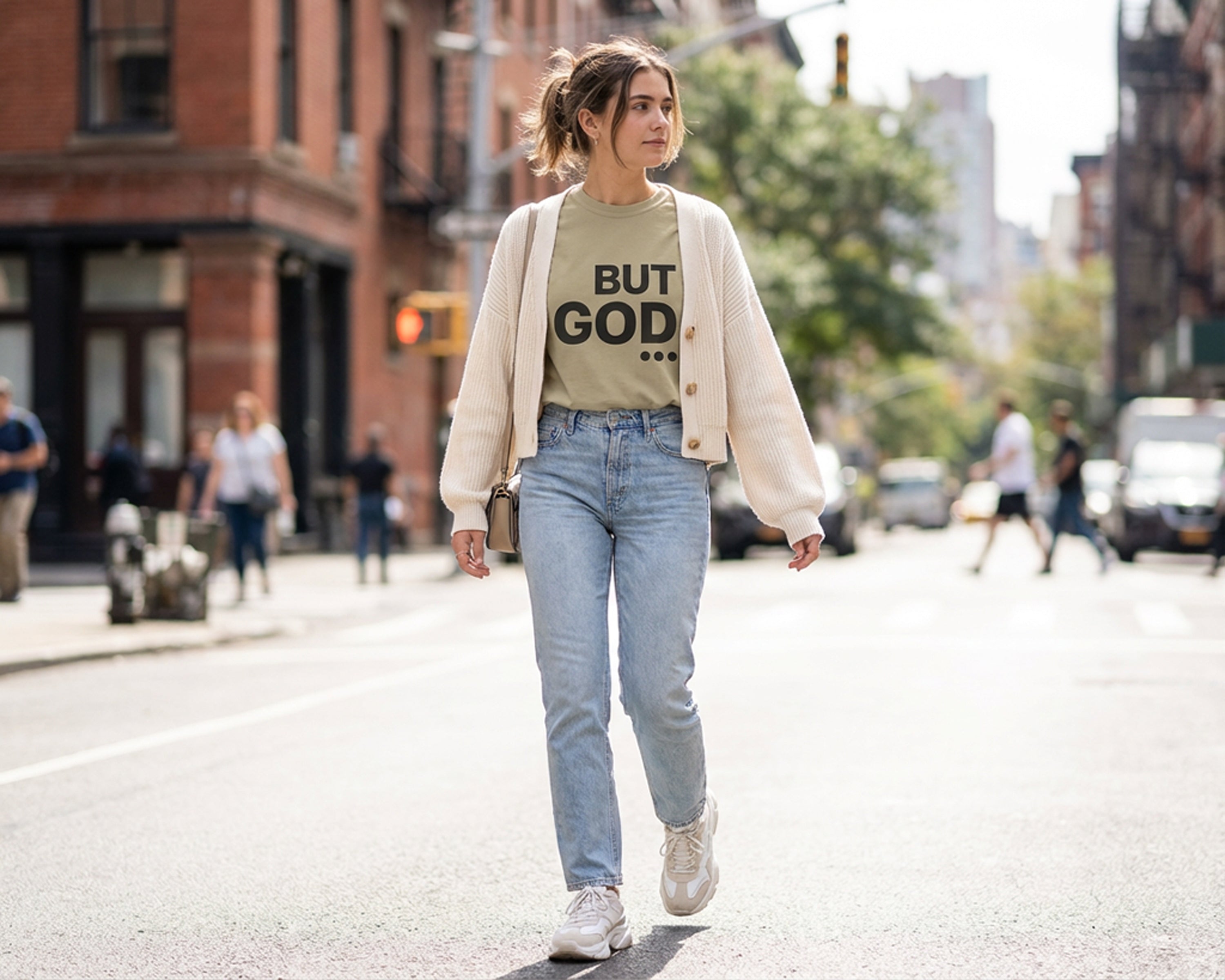 BUT GOD... Garment-Dyed Tee [Unisex]