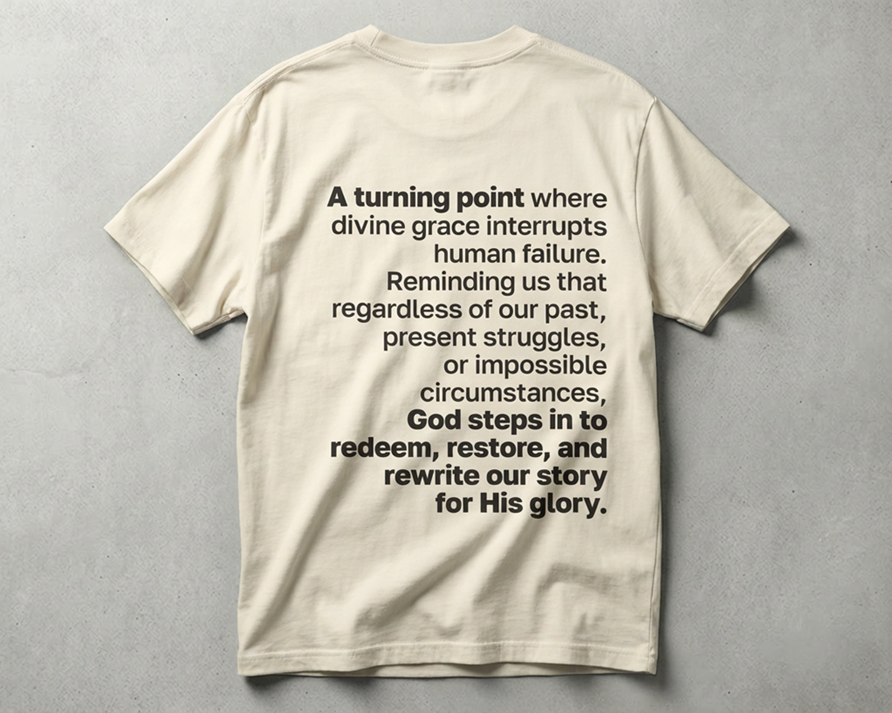BUT GOD... Garment-Dyed Tee [Unisex]