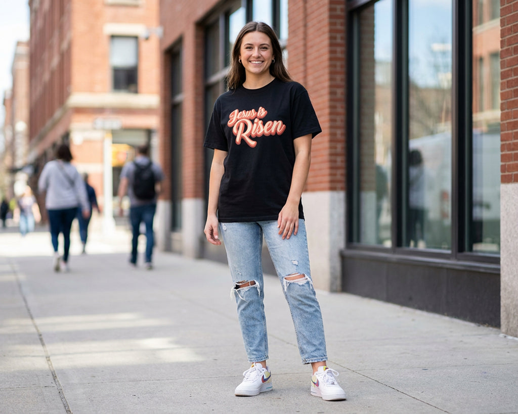 Jesus is Risen, Garment-Dyed Tee [Unisex]