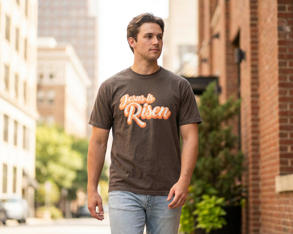 Jesus is Risen, Garment-Dyed Tee [Unisex]