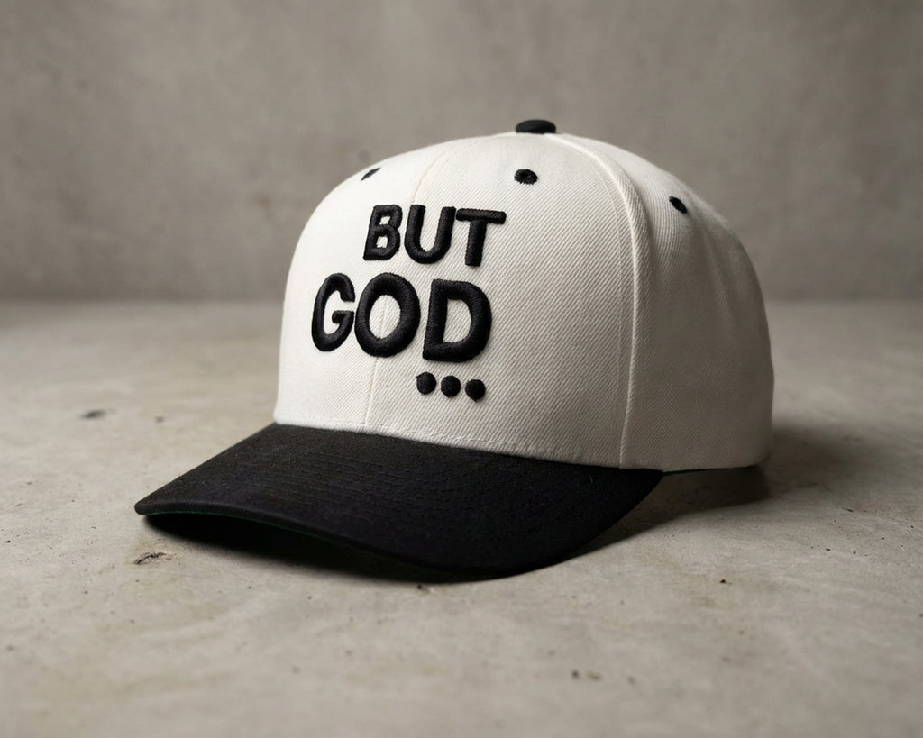 BUT GOD... Structured Snapback Hat [Unisex]