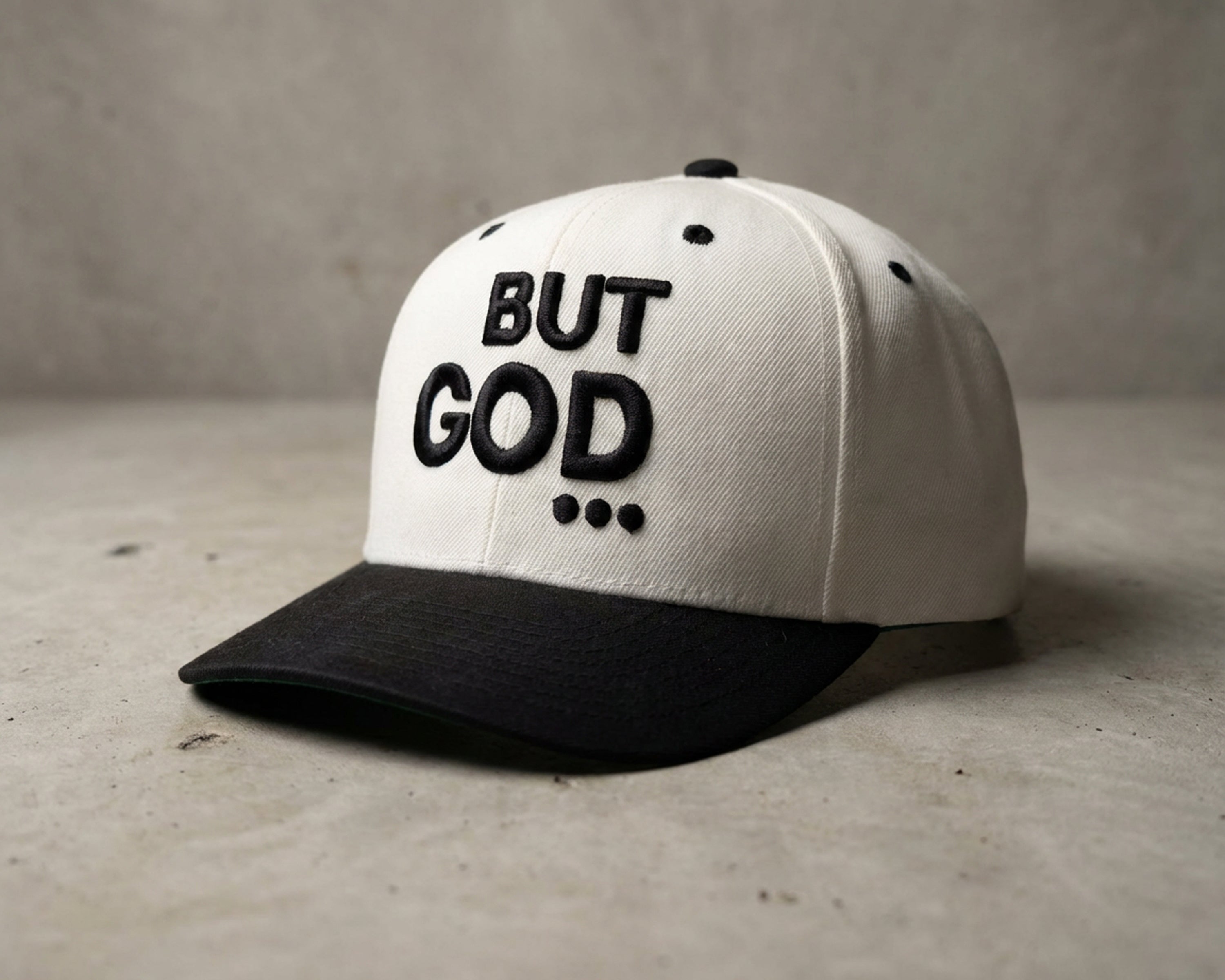 BUT GOD... Structured Snapback Hat [Unisex]